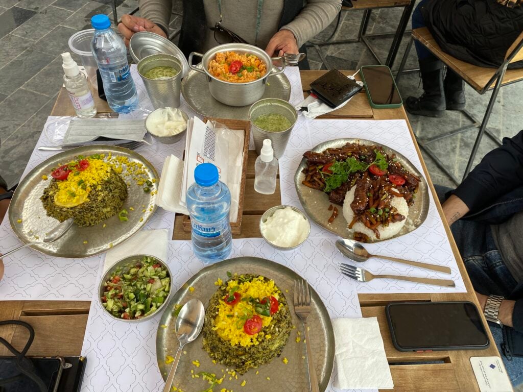 Image Of The Customer Ordering Table For Delicious Food At The Box Restaurant