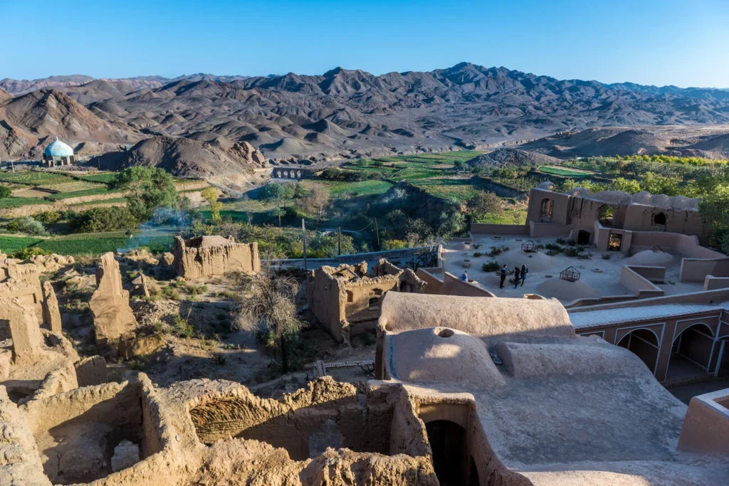 Rooftops Of Abandoned Kharanaq Village