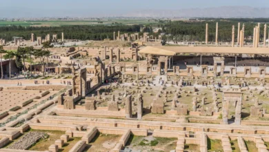 Ruins Of Persepolis, City Of Persian In Ancient Achaemenid Empire