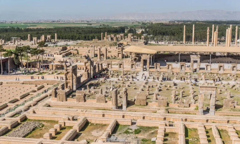 Ruins Of Persepolis, City Of Persian In Ancient Achaemenid Empire