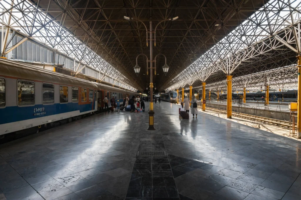Shiraz Railway Station Platform