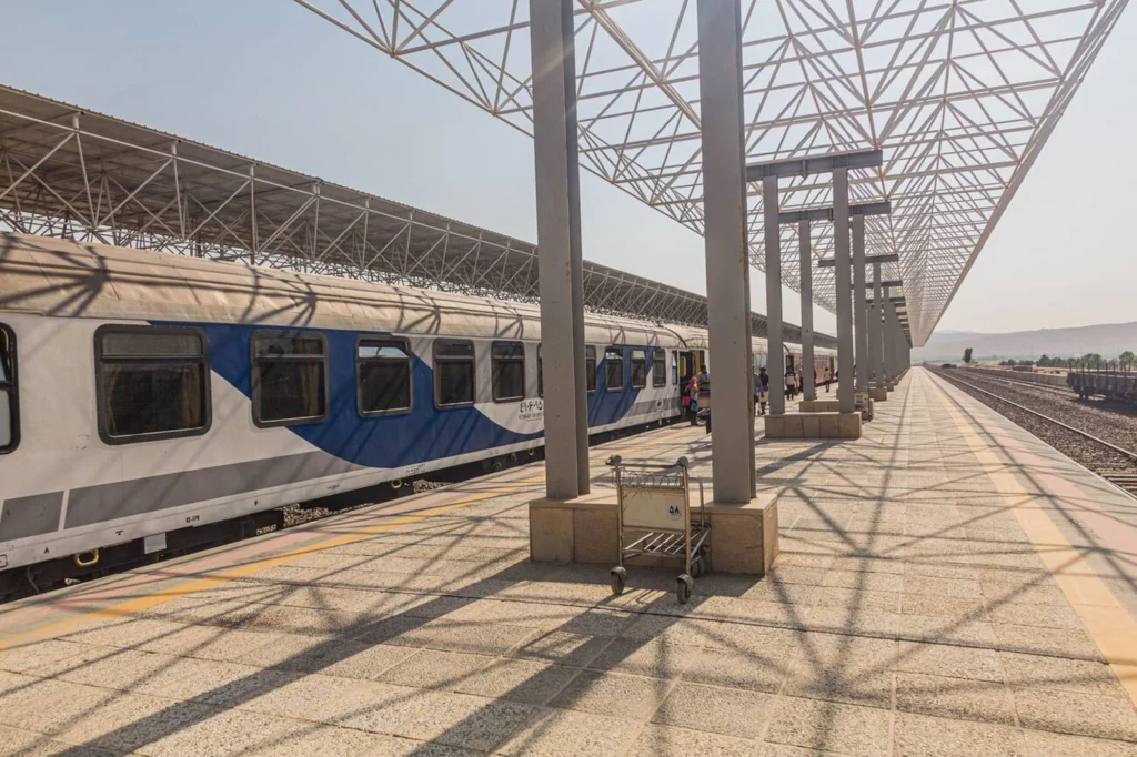 Shiraz Railway Station Platform