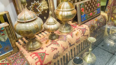 Tehran, Iran May , Shop Of Souvenirs And Retro Items For Sold