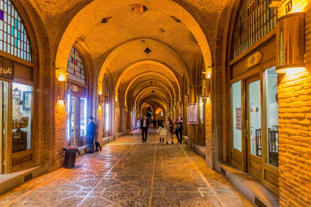 Vaulted Beauty Of Sa'D Al Saltaneh Caravanserai